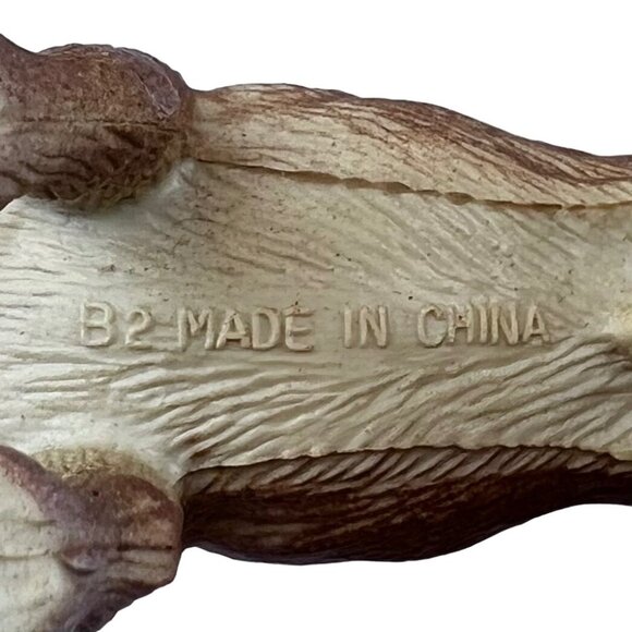 Vintage Collectible Boxer Dog Figurine Plastic 3.5" H x 5.25" L Model B2 Classic - Picture 4 of 13